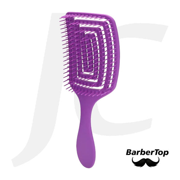 BarberTop Hair Brush NN-22 Purple J23PNS