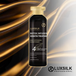 LUXSILK Keratin Botox Infused No.4 Daily Extending Conditioner 200ml J16LEC*