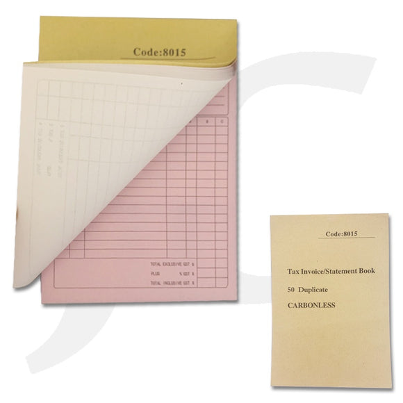 Invoice Book With Transfer Paper Carbon Less J36CLS