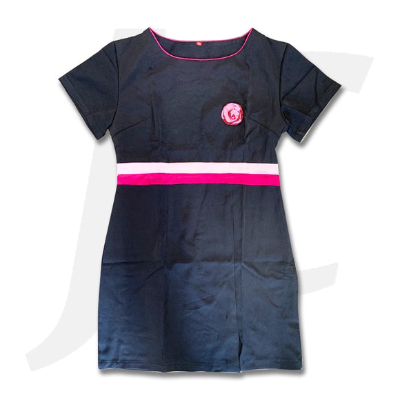 Beautician Dress Skirt Black Uniform M L XL XXL Available J26SBU