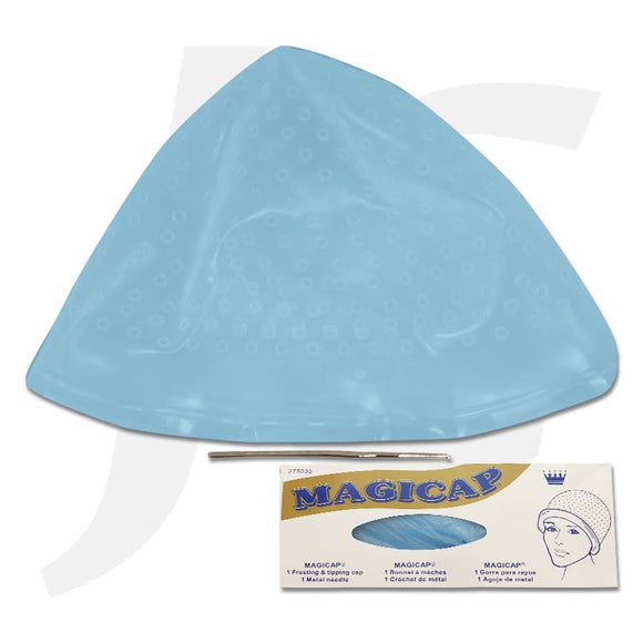 MAGICAP Highlighting Cap Frosting & Tipping With Needle Blue J22MCU