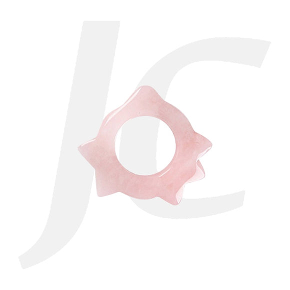 Chinese Scraping Guasha Pink Jade Ring 指环 A11 J52ASY