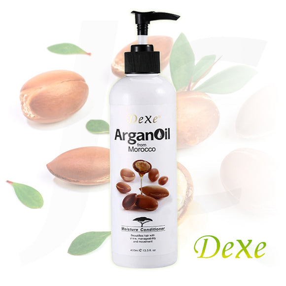 Dexe Argan Oil from Morocco Moisture Vitality Conditioner 400ml J14DWC*