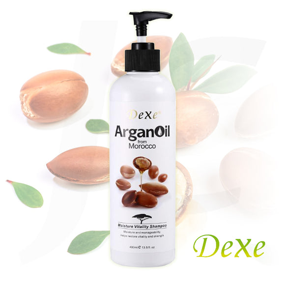 Dexe Argan Oil from Morocco Moisture Vitality Shampoo 400ml J14DWS*