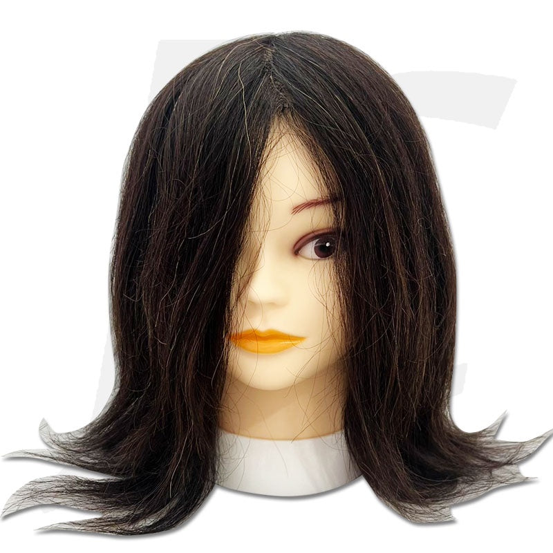 Female Mannequin Doll Head 100 Real Human Hair 2 12 Inches J17FHH