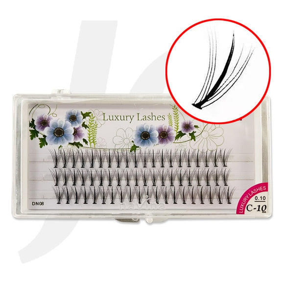 Navina Lashes Extension Middle Dense DN08 0.10 C-10mm J71MDS