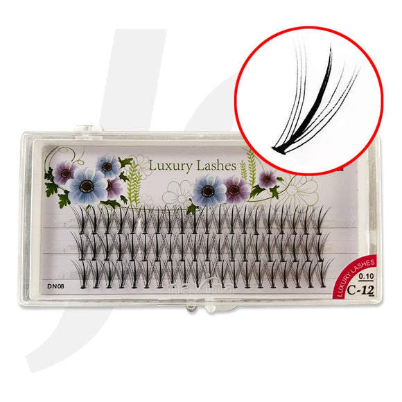 Navina Lashes Extension Middle Dense DN08 0.10 C-12mm J71MDE