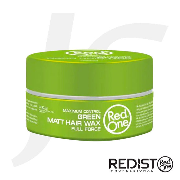 RedOne Matt Hair Wax GREEN 150ml J13 R17*