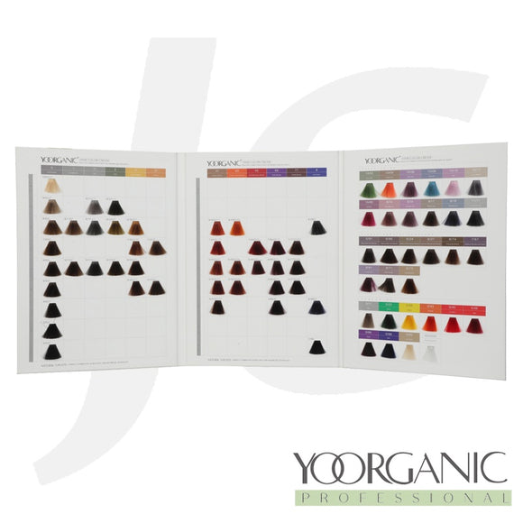 YOORGANIC Professional Hair Color Chart J11YCH