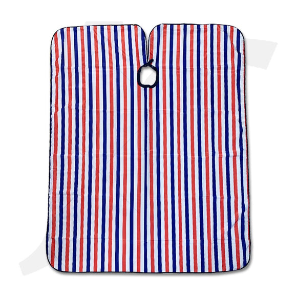 Cutting Cape 140x170mm Snap Button Joint K080 Red Blue White J26RBL