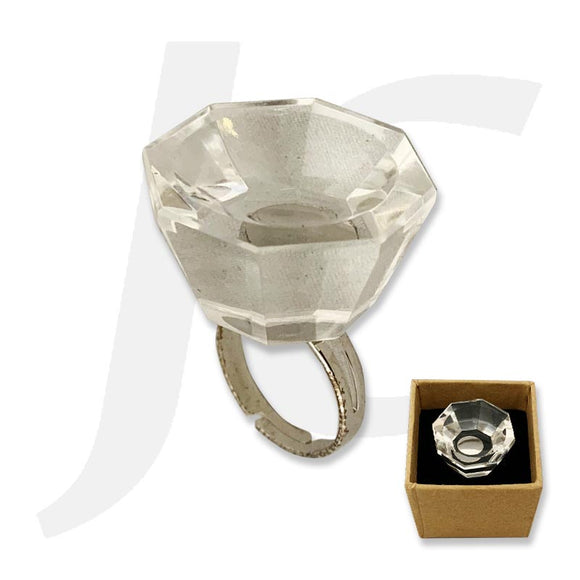Glass Diamond Ring Plate For Lash Extension J74DRE