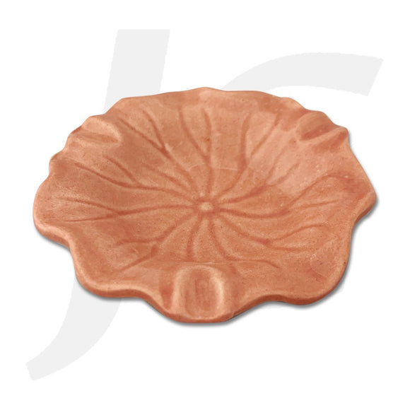 Essential Oil Ceramic Dish Lotus Leaf 陶瓷荷叶精油碟 J52CDO