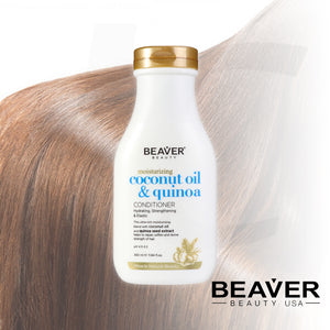 BEAVER Coconut Oil & Quinoa Hair Conditioner 350ml J14HCQ