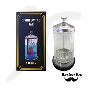 BarberTop Disinfecting Jar Small 1000ml Q-05-2 J35QDS