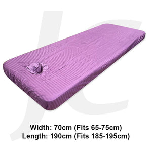 Massage Beauty Bed Sheet Cover With Breath Hole Rubber Ring 床笠 Cotton Purple 70x190cm J52CPG