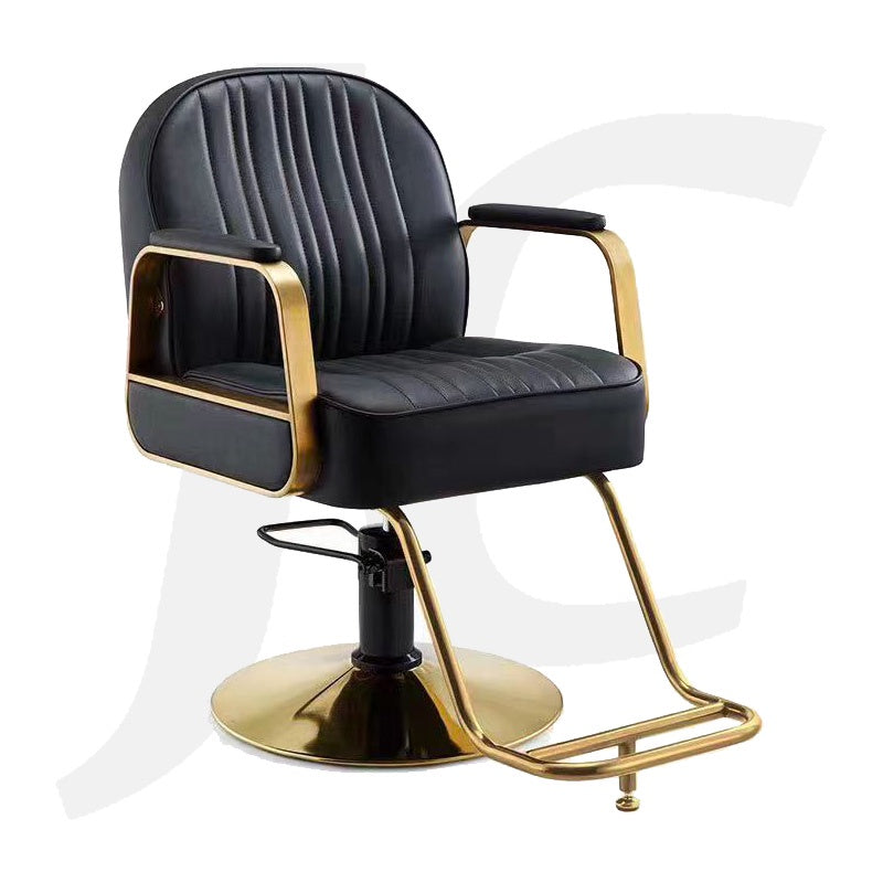 Cutting Chair Black Gold Luxury Style A62-1 J34GCB – JC Hair Beauty Supply