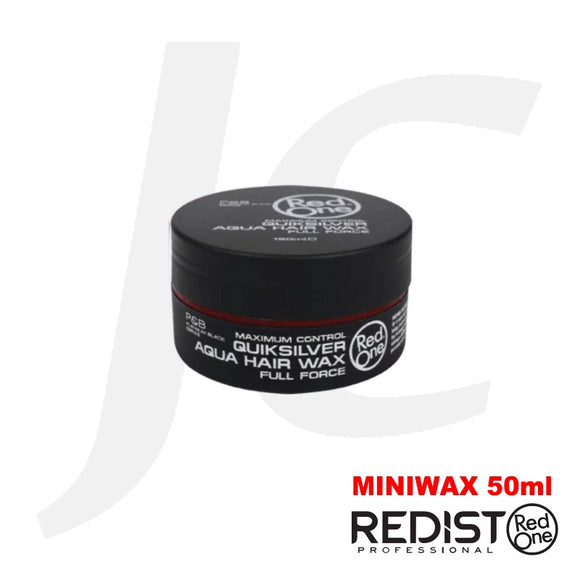 RedOne Aqua Hair Wax Mini QUICKSILVER 50ml J13 R05*