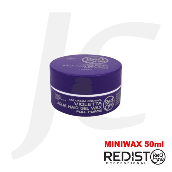 RedOne Aqua Hair Wax Mini VIOLETTA 50ml J13 R03*