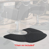 Salon and Barber Anti Fatigue Floor Mat With Massage Bumps 167x100x2.5cm (3.33'*5'*1" ) J39TFE