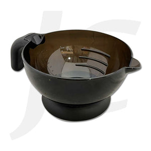 Tint Bowl With Rubber Base Handle Black Grey J22BWH