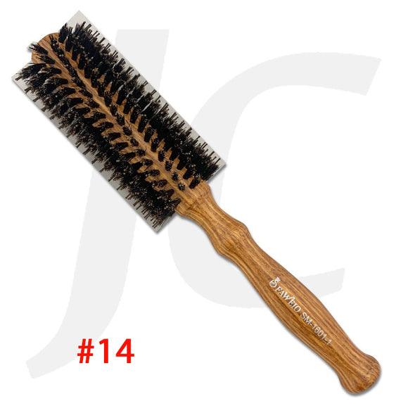 FAWEIO Round Brush Heat Resistant With Wood Handle SM-1601-1 #14 J23S14