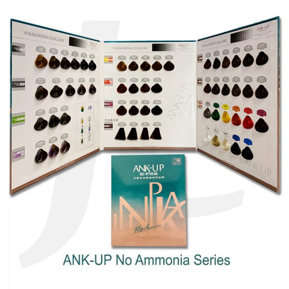 ANK-UP No Ammonia Color Chart J116AC
