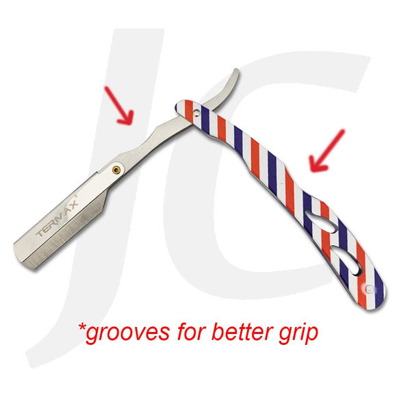 Termax Razor Classic Barber Style With Grooves For Better Grip J25CGB