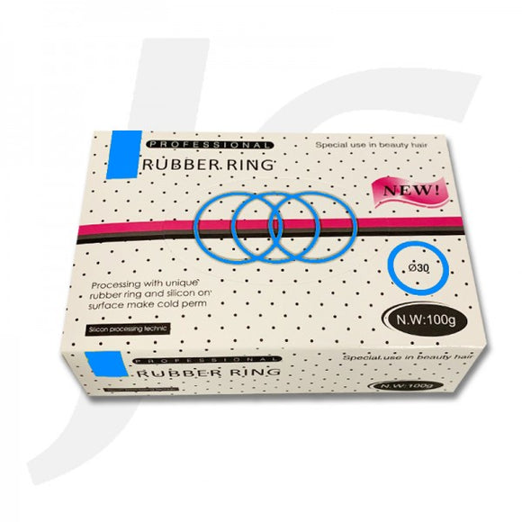 Rubber Ring In Box Blue 30mm 100g HS27030 J22RX3