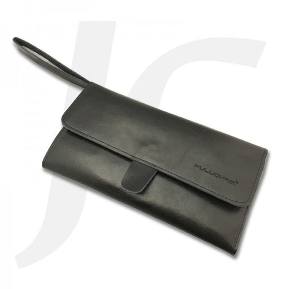PuLuoMaSi Premium Soft Leather Tool Wallet Black J27PLB