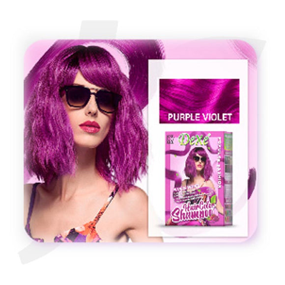 Dexe Hair Color Shampoo Purple Violet 25mlx10 J14DVL