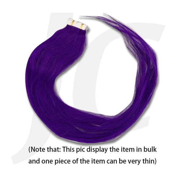Stick In Hair Extension Real Hair 1pc 60cm Violet Purple J17SVP