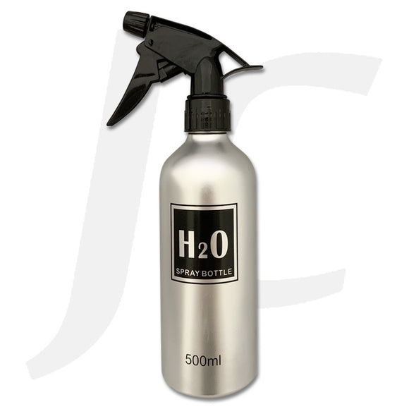 H2O Spray Bottle 500ml Silver J24H2S