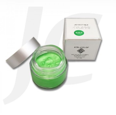 Hair & Stylish Hair Color Wax In Glass Bottle Green J13CGE