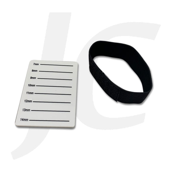 Lash Plate On Wrist Velcro Rubber Band J74RBV