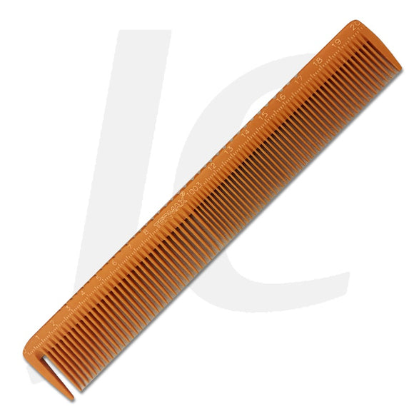Termax Cutting Comb With Measurement Heat Proof Anti Static Brown 1003 J23A3B