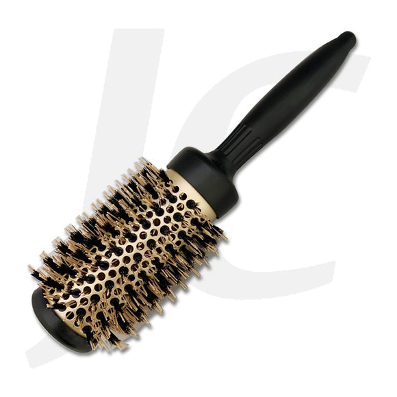 Round Brush With Bristle Black Gold 45mm J23WBG