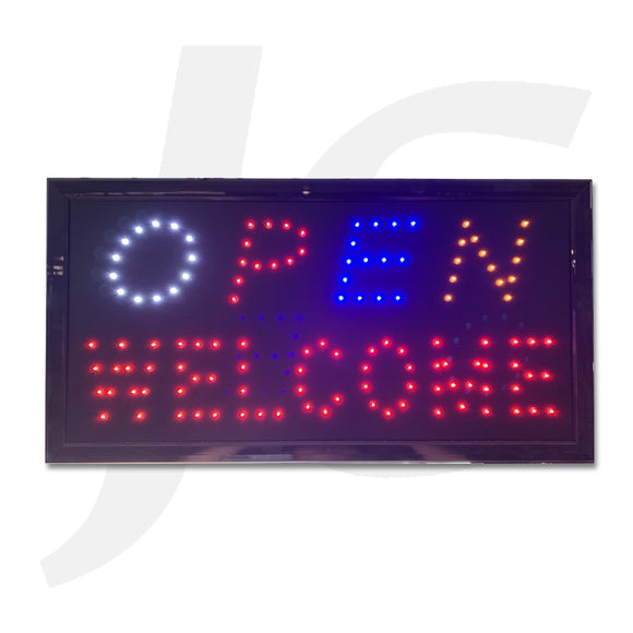 Led Open Sign Open Welcome J35LWL