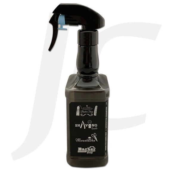 Whisky Bottle Water Sprayer Black Medium Size J24WMB