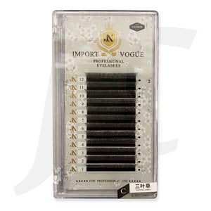 IMPORT VOGUE Professional Eyelashes Clover Lashes C 0.03 10mm J71C10