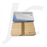 Wooden Wax Spatula Large Tongue Depressor 6 Inches In Box 100pcs J42WSL