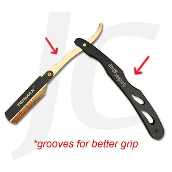 Termax Razor Black Gold Style With Grooves For Better Grip J25GDS