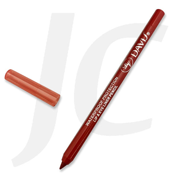 DAVIS Waterproof Protection Lip & Eyeliner Pencil PS-003 #017 J61P17