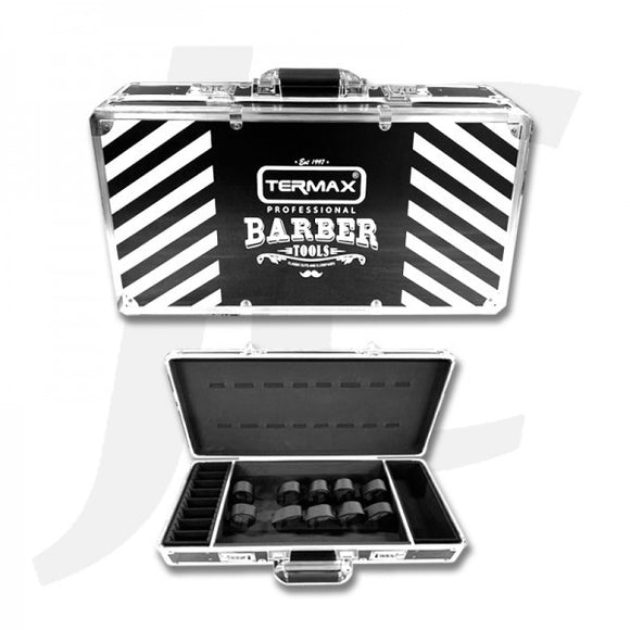 Termax Professional Barber Tool Box Silver J27TPB