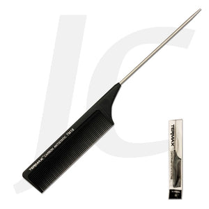 Termax Carbon Antistatic Metal Tail Comb TM16 J23TM6