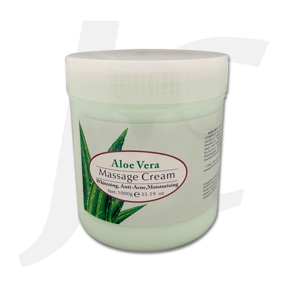 Aloe Vera Massage Cream Whitening Anti-Acne Moisturising 1000g J63AMC