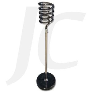 Blow Dryer Holder With Marble Base Long Black J27MLB