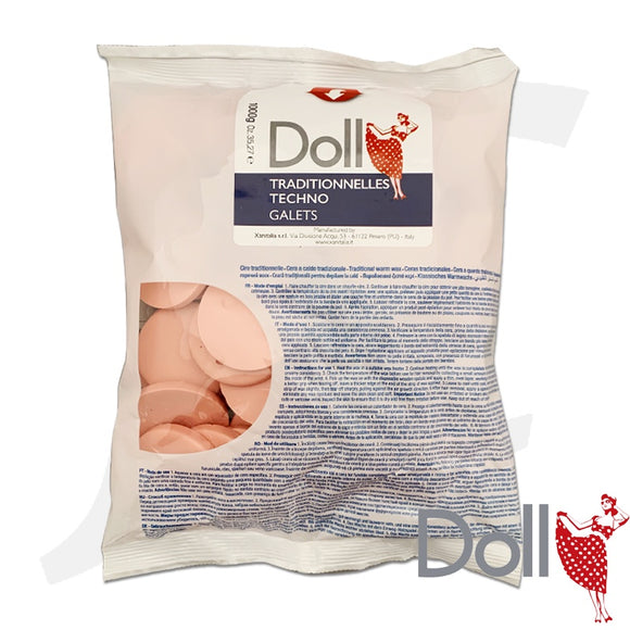 Doll Wax Galets Cake Rose Traditionnelles Techno Galets 1000g J41WRG