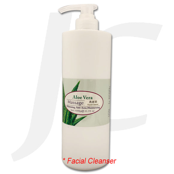 Aloe Vera Facial Cleanser Whitening Anti-Acne Moisturising 1000g J63AFC
