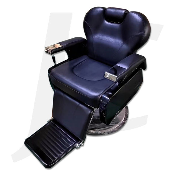Barber Chair Basic With Round Shoulder Black J34BCW