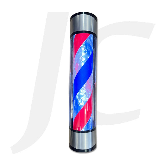 Barber Pole Crystal Style Red White Blue A90x18 J35ABW